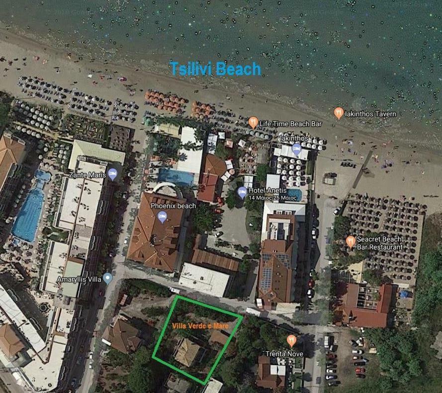 Verde E Mare Villa & Apartment Tsilivi  Ngoại thất bức ảnh